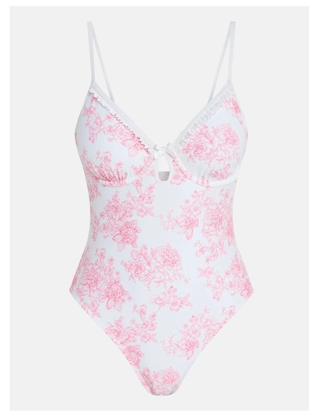 No Boundaries Underwire One Piece Swimsuit Various Sizes
